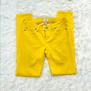 Celebrity Pink Skinny Jeans - Yellow Size 1